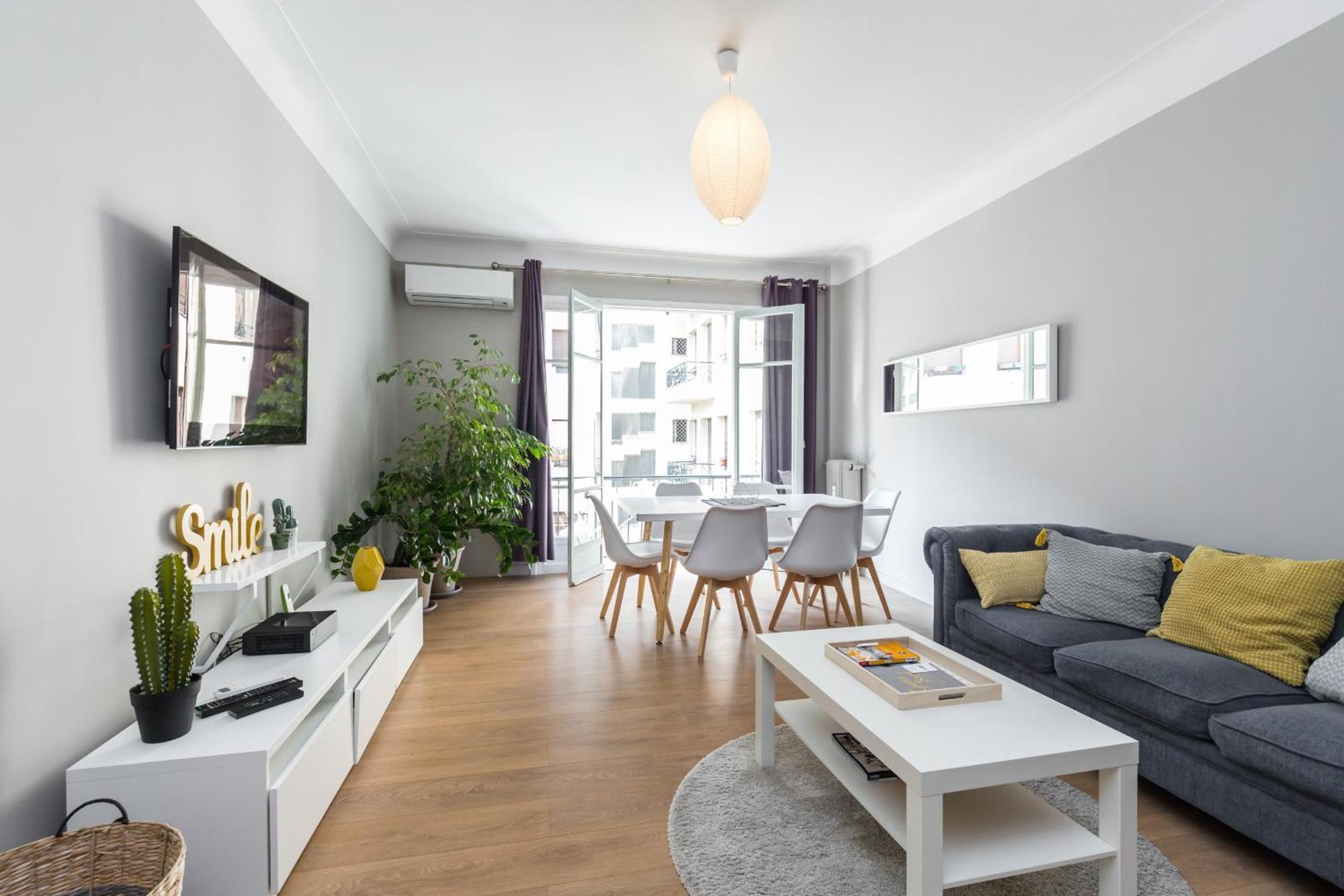 Ultra Central Large 2 Bdr Near Massena Square Νίκαια Εξωτερικό φωτογραφία